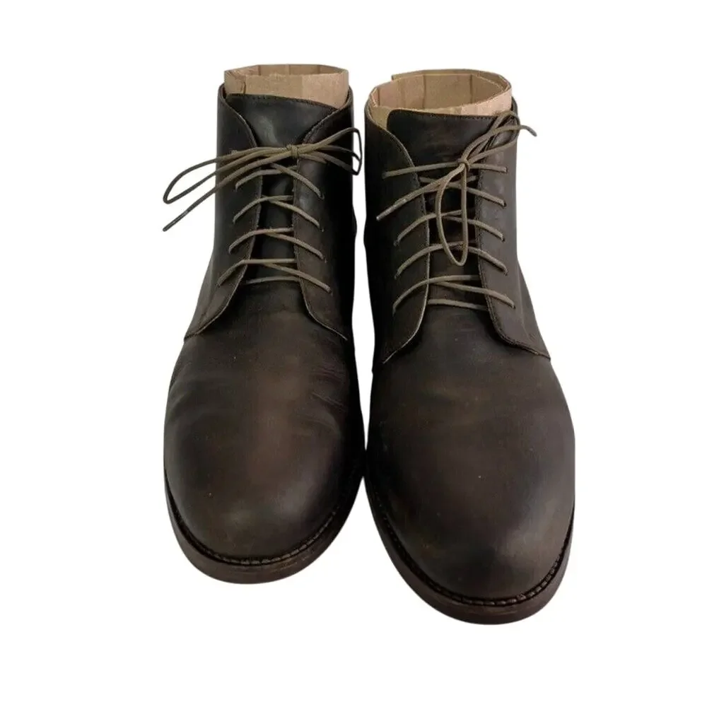 Nisolo Boots Men's Size 11.5 Brown Daytripper Leather Chukka Ankle Casual